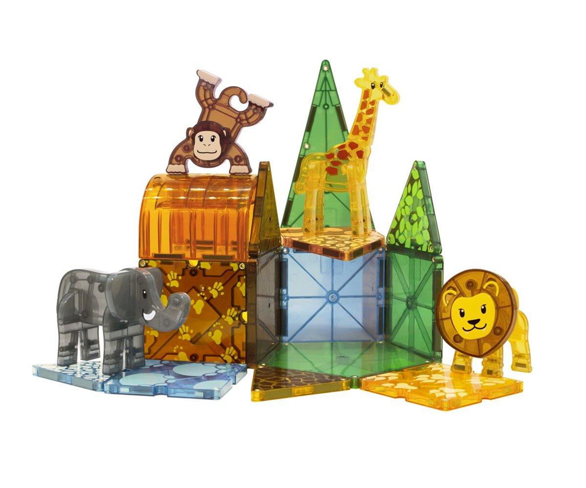 Construcción Animales Del Safari 25pcs