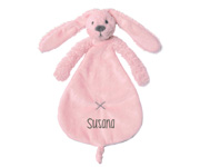 Doudou Lapin Rose Richie Tuttle Personnalisable