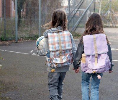 Mochila Escolar Grande Lilac