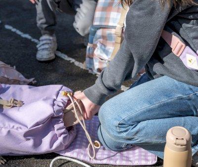 Mochila Escolar Grande Lilac
