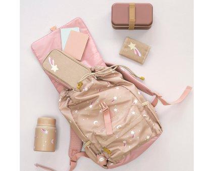 Estojo Retngular Shooting Star Caramel
