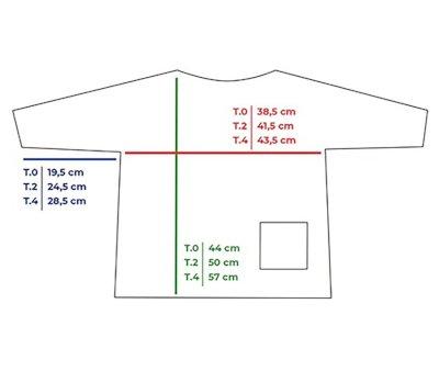 Smock Goma Constellation Mauve Personalised