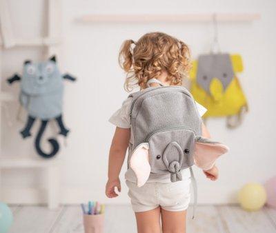 Mochila Infantil Crochetts Elefante Personalizable