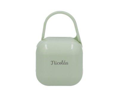 Porte-sucettes Square personnalis Sage