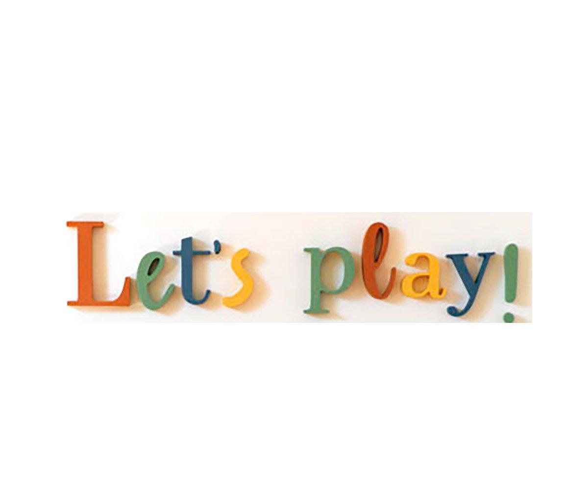 Lettres Murales "Let's Play"