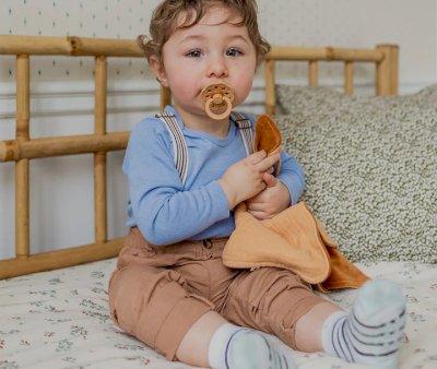 Doudou Kangaroo BIBS Sage