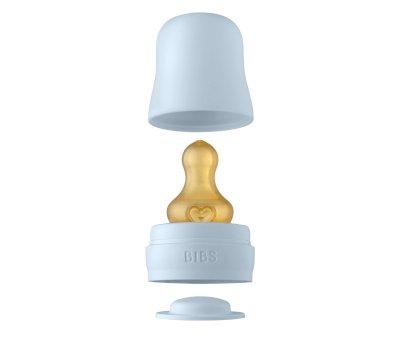 Biberon en Verre BIBS Baby Blue 225 ml