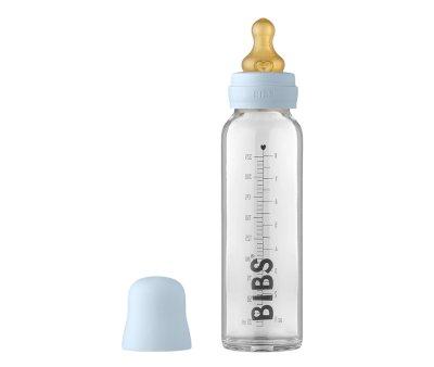 Biberon en Verre BIBS Baby Blue 225 ml
