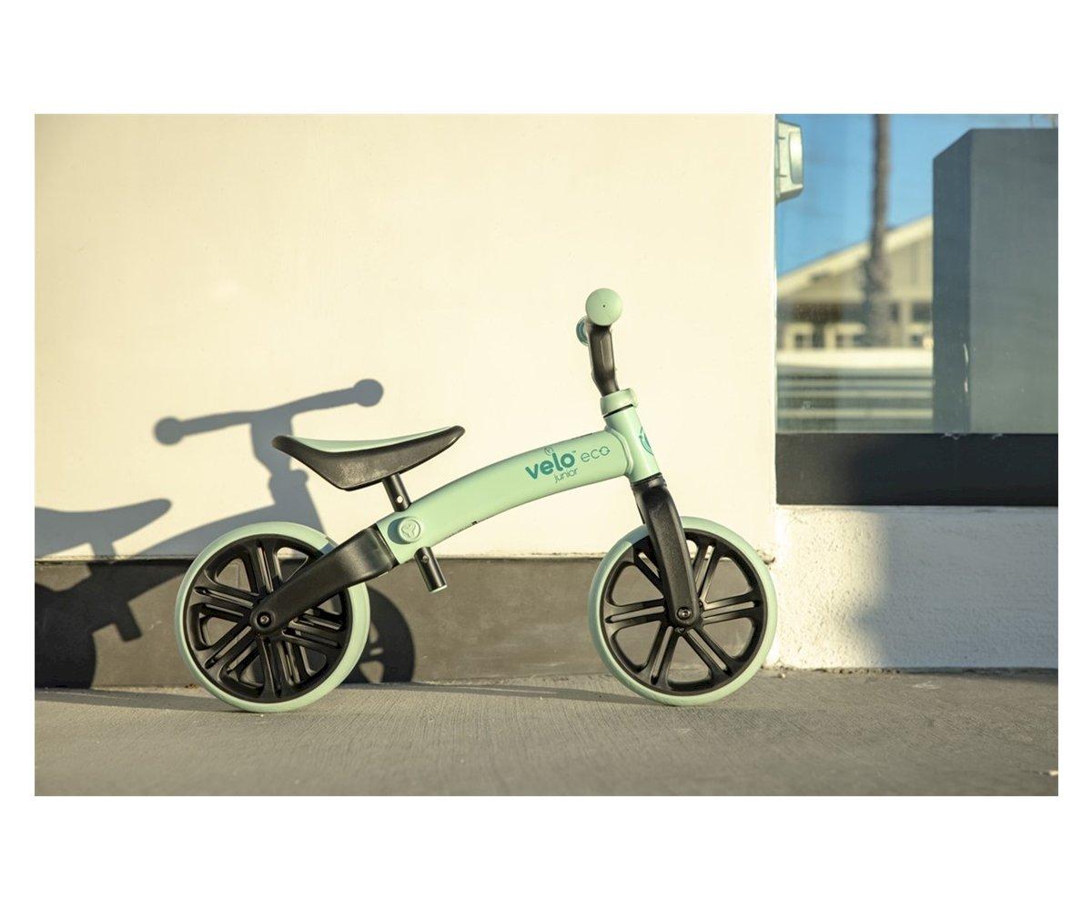 Bicicleta De Equilibrio Yvelo Junior Eco Ice Blue Yvolution