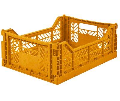 Cesta Pieghevole Lillemor Midi Mustard