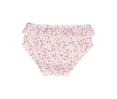 Cueca Banho com babado Summer Flower