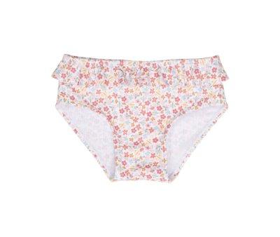 Cueca Banho com babado Summer Flower