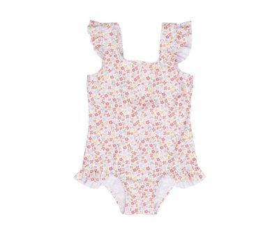 Fato de Banho com babado Summer Flowers