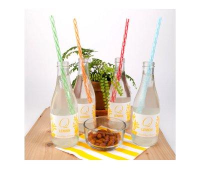 24 Reusable Rainbow Straws