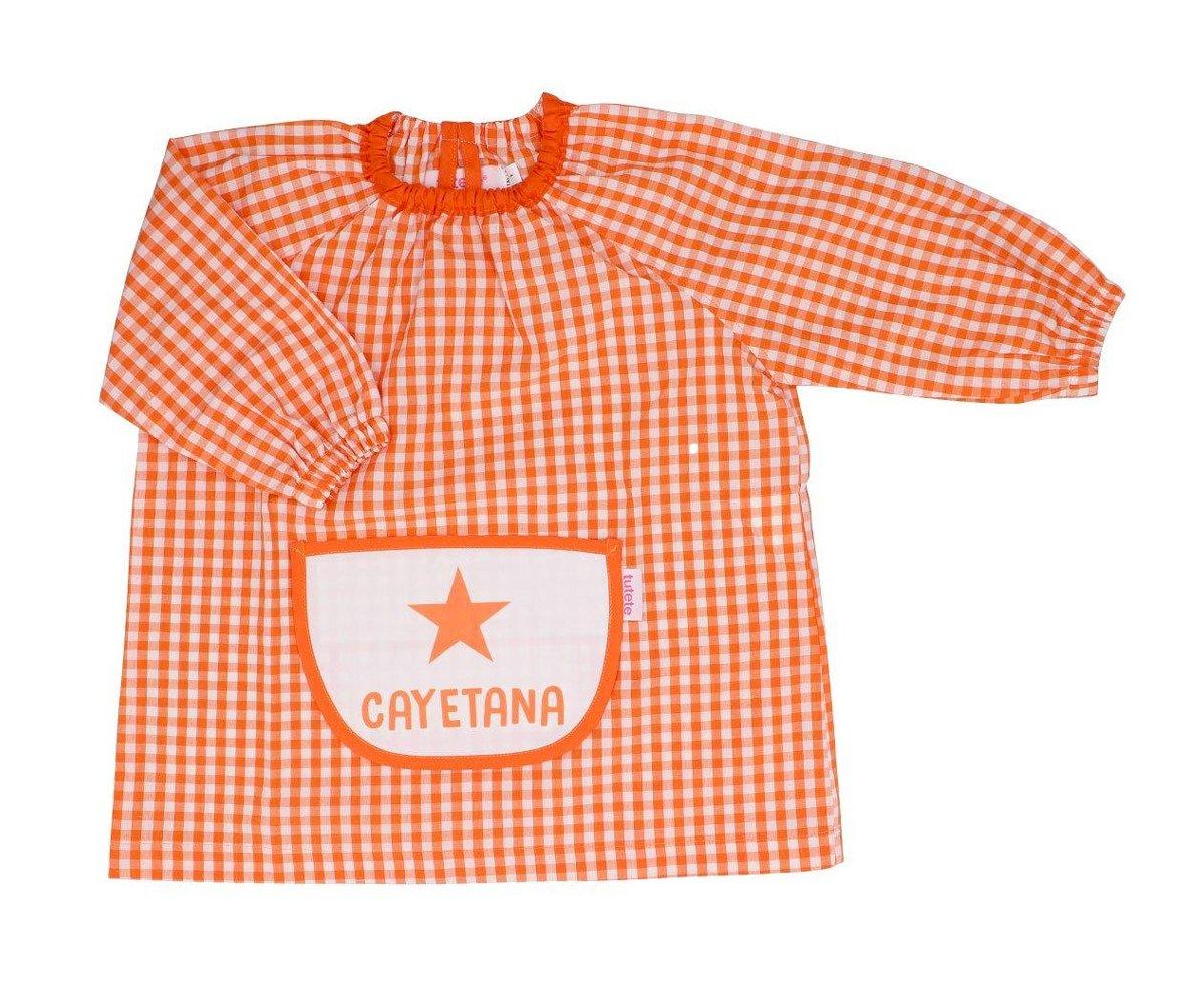 Bata Personalizado com Bolso Central Estrela Laranja