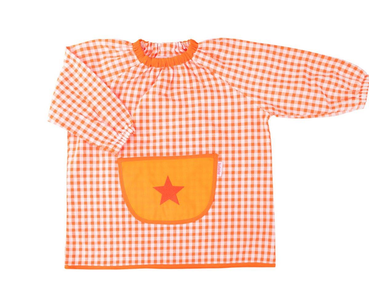 Babi con Bolsillo Central Estrella Naranja Personalizable