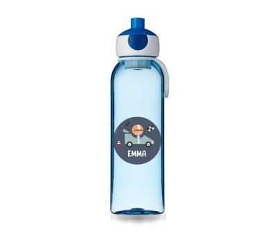 Botella Campus Pop-Up Personalizada Azul 500ml Speed Racers