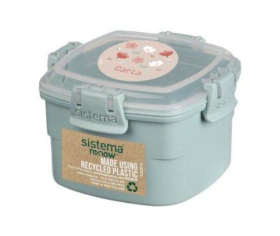 Lunch Box Renew Menta 400ml Personalizzata Little Garden