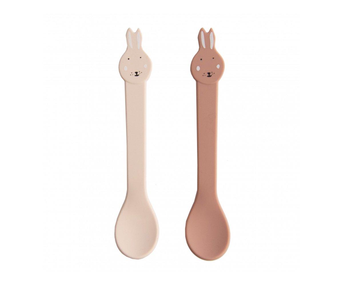 2 Cucharas Silicona Trixie Mrs. Rabbit