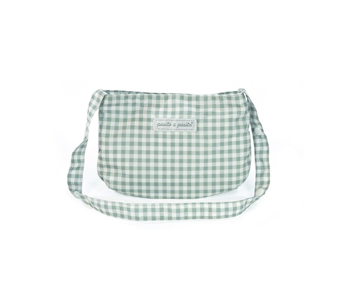 Sac pour poupe Tom Vichy Green