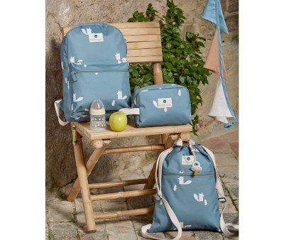 Bolsa Merienda para Carro Bosque Azul