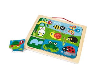 Puzzle Magntico Jardn Feliz 9 piezas