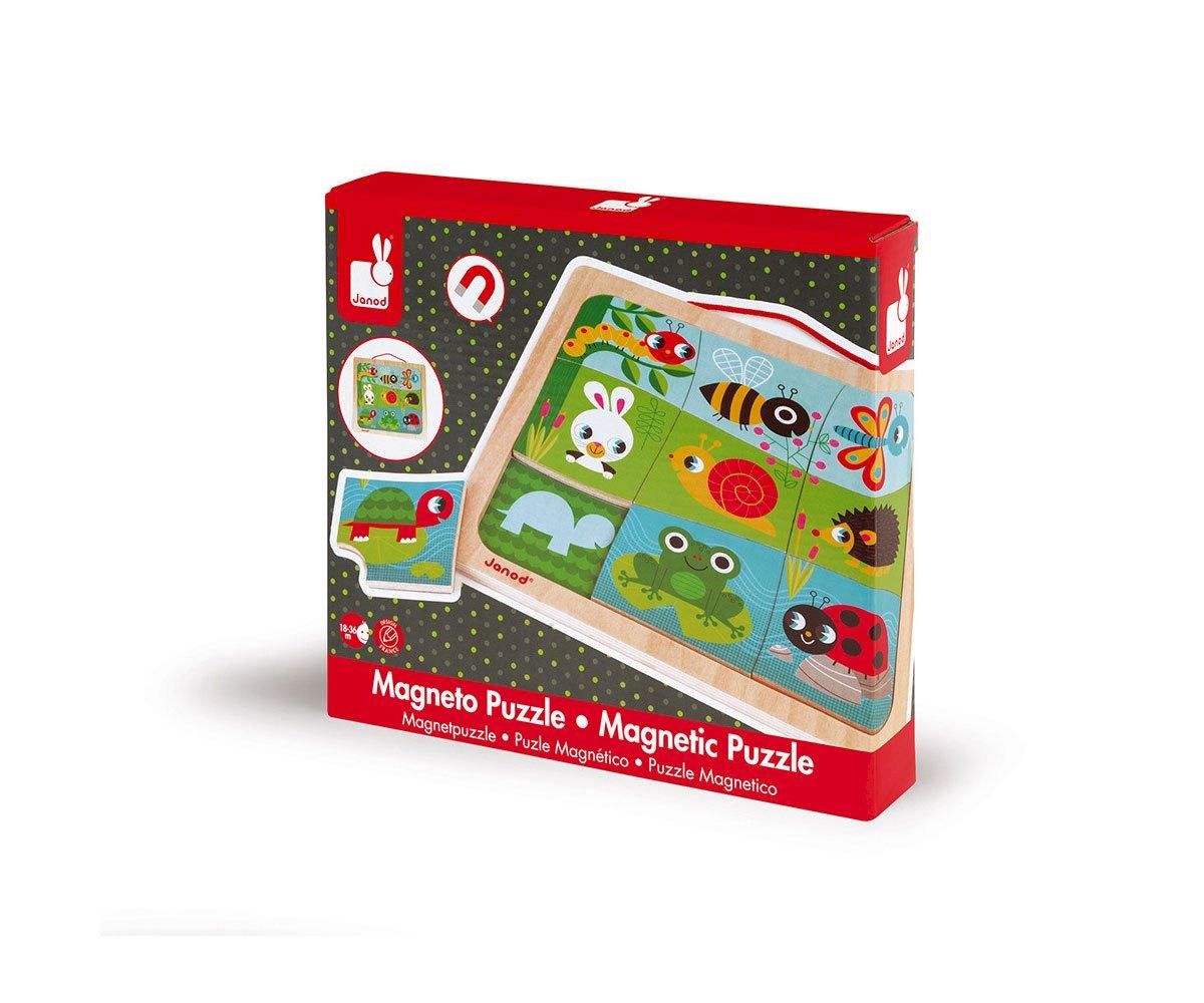 Puzzle Magnetico Happy Garden 9 Pezzi