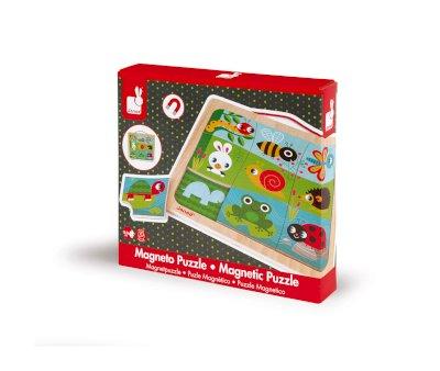 Puzzle Magntico Jardn Feliz 9 piezas