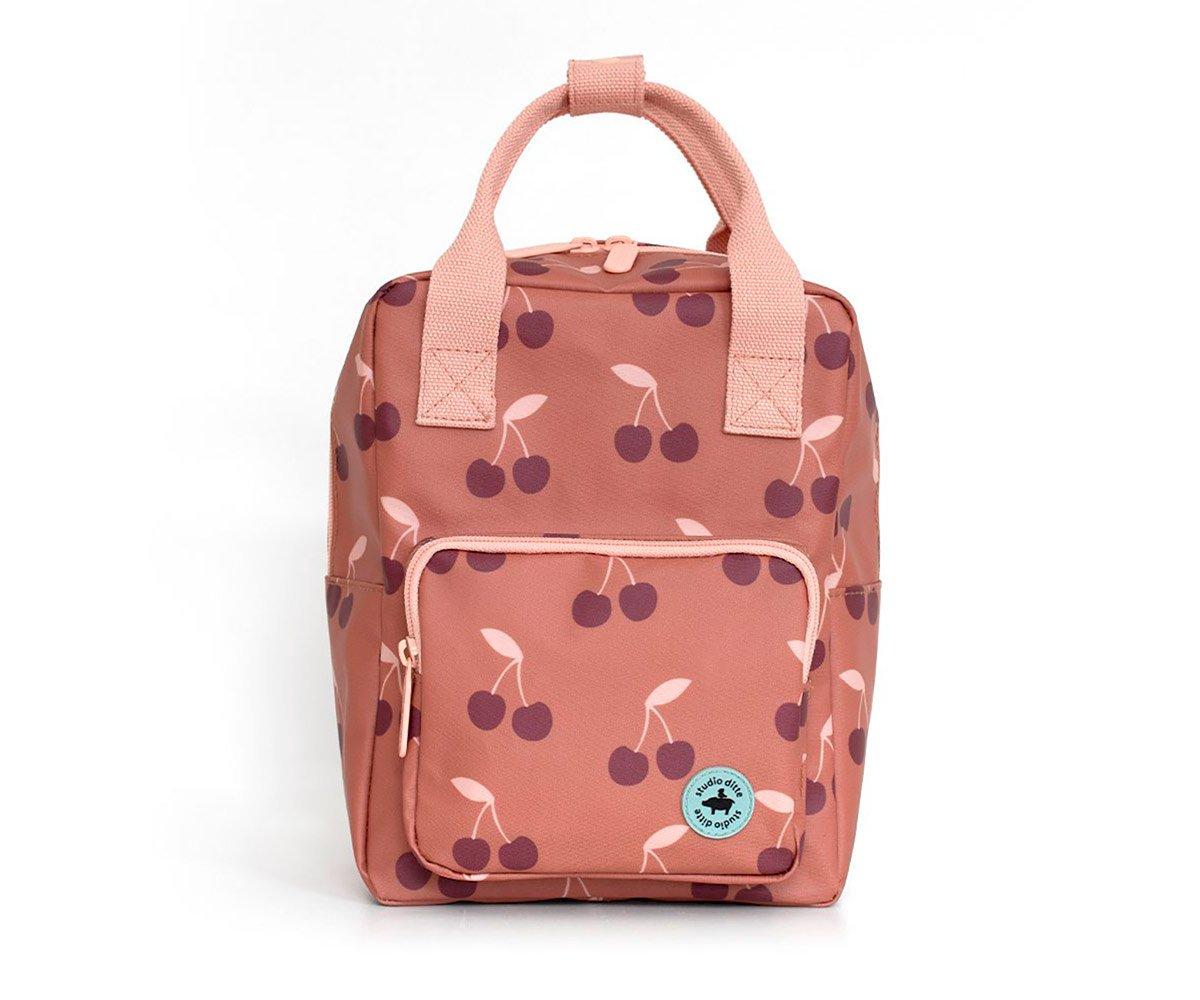 Mochila Pequena Personalizvel Studio Ditte Cherry