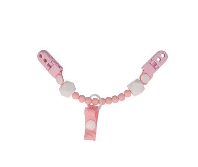 Porta Succhietto Gattoni Silicone Rosa