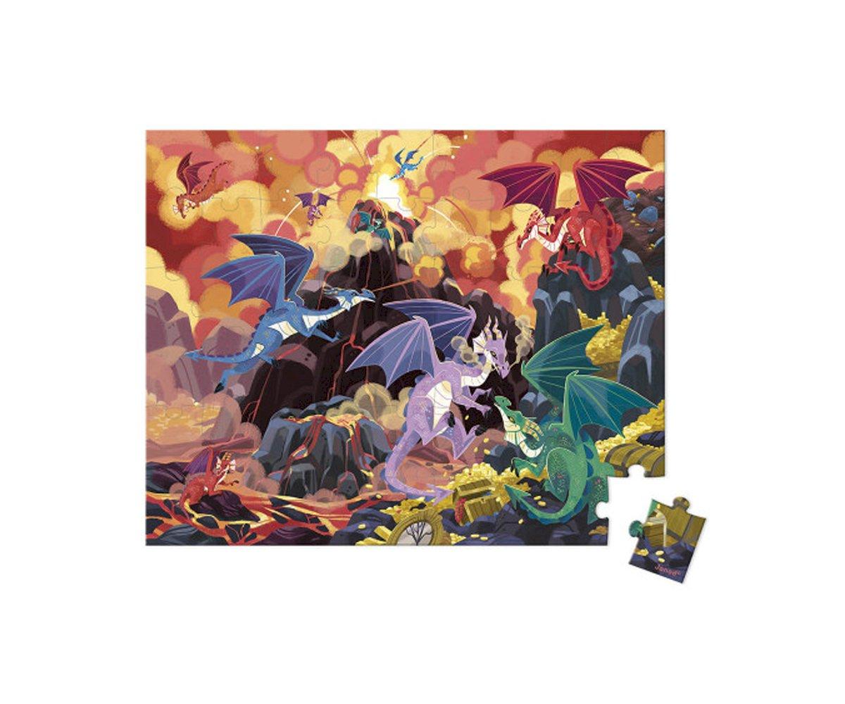 Puzzle Tierra De Dragones 54 Piezas