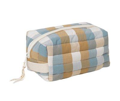 Neceser Acolchado Cottage Blue Checks