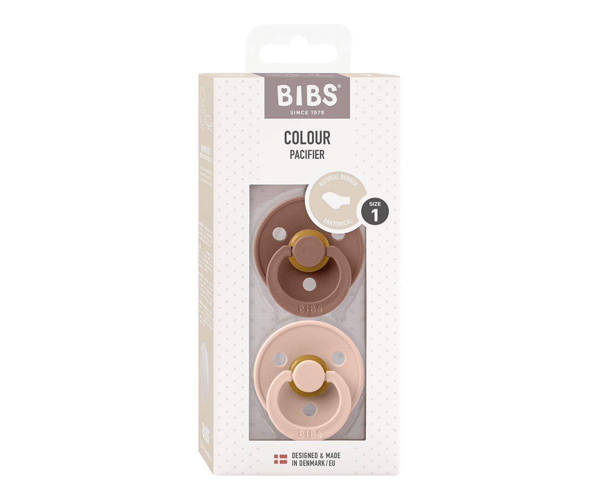 BIBS Colour Lot de 2, Tétine anatomique