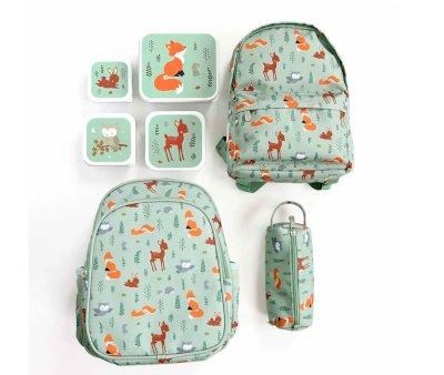 4 Cajitas Almuerzo y Snacks Forest Friends