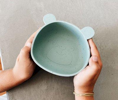 Bol con Ventosa Bear Shell Mermaid