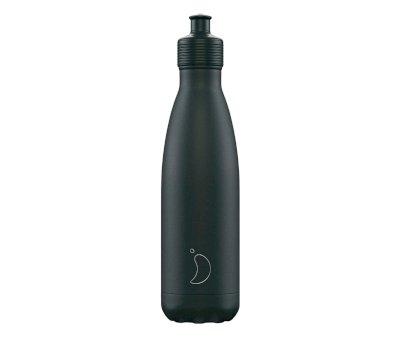 Bottiglia Acciaio Inox Sport Verde Opaco 500ml