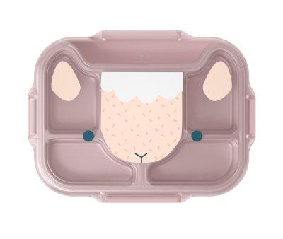 Lancheira MB c/ compartimentos Rosa Wonder Sheep