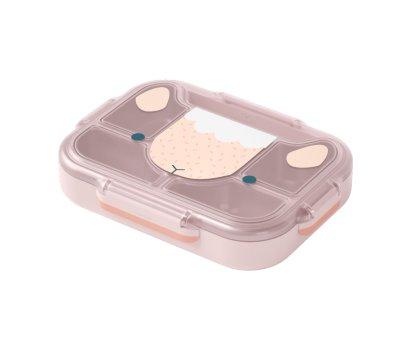 Lancheira MB c/ compartimentos Rosa Wonder Sheep