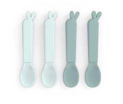 4 Cucharas Kiddish Lalee Azul
