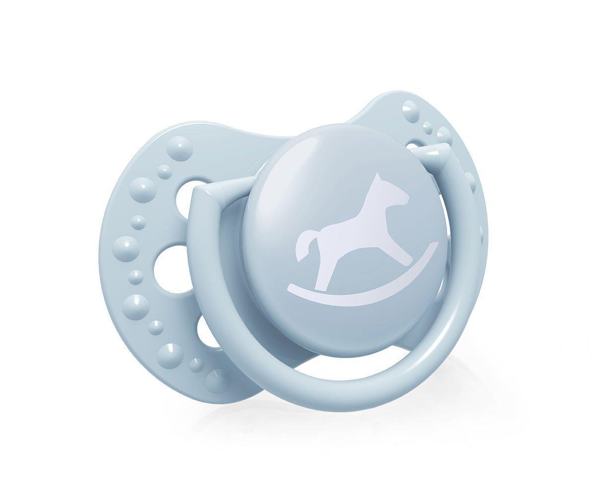 LOVI sucette 0-2 mois, Sucettes pour bébés avec tétine en silicone