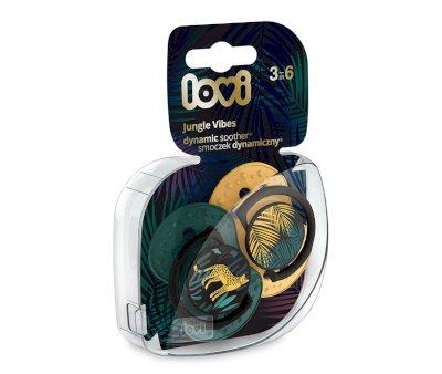 2 succhietti LOVI Jungle Vibes Verde