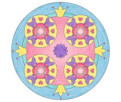 Mandala Designer Unicornios