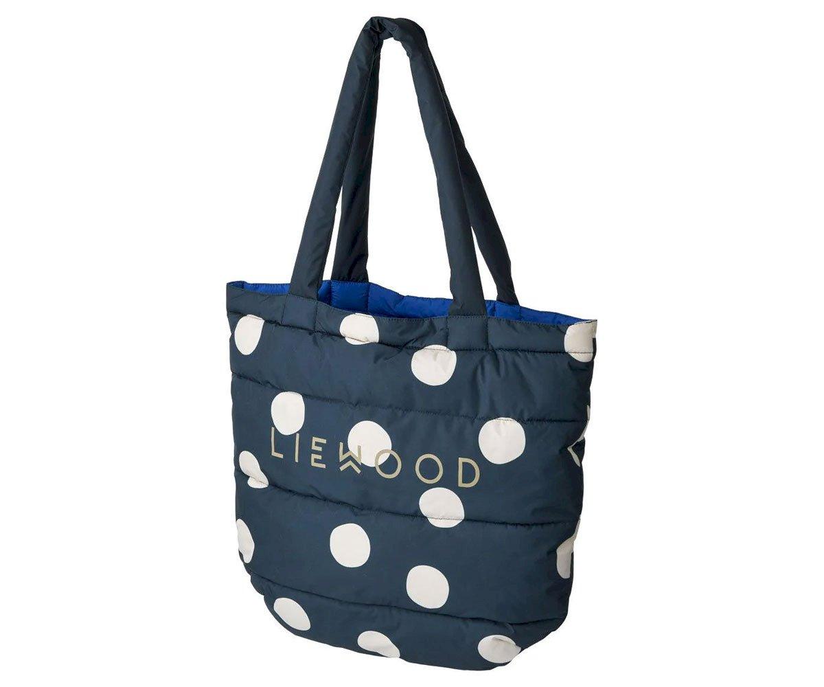 Bolsa Acolchoada Reversível Diaz Mega Dot Midnight Navy