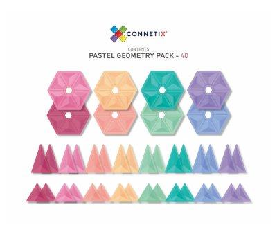 Connetix 40 - Pastel Geometry Pack