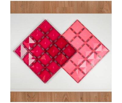 Pack Connetix Pastel Pink & Berry Base Plate 2 Piezas