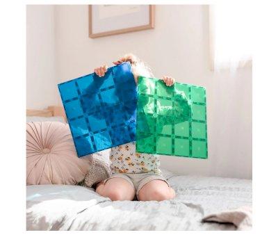 Pack Connetix  Rainbow Base Plate 2 Piezas