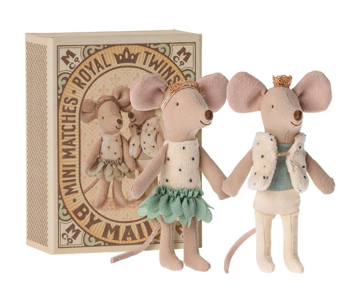 Ratones Gemelos Reales en Caja