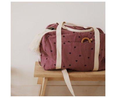 Borsa Cambio Raphael Cuori Purple