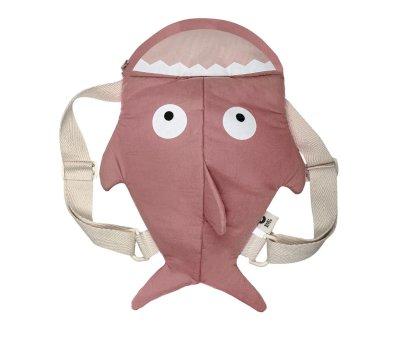 Shark Backpack Pink