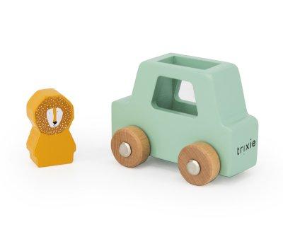 Set de Voiture Animaux en Bois